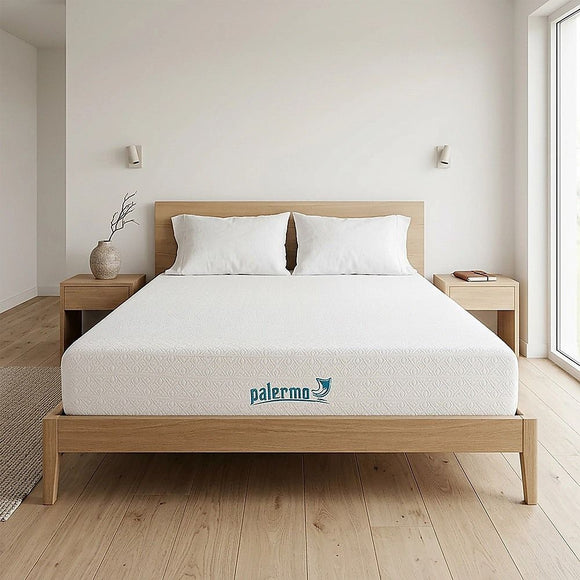 Queen 25cm Gel Memory Foam Mattress – Dual-Layered Comfort with CertiPUR-US® Certified Foam