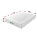 Double 25cm Gel Memory Foam Mattress – Dual-Layered Comfort with CertiPUR-US® Certified Foam-12