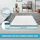 Double 20cm Hybrid Mattress – Memory Foam and Innerspring Support-9
