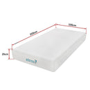 King Single 25cm Gel Memory Foam Mattress – Dual-Layered Comfort with CertiPUR-US® Certified Foam-13