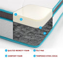 King Single 20cm Hybrid Mattress – Memory Foam and Innerspring Support-8