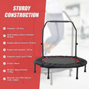 Mini Rebounder Trampoline with Adjustable Handle – Fitness Bounce Trainer-5