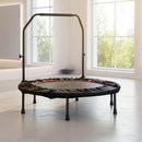 Mini Rebounder Trampoline With Handle Rail-2