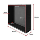 Shower Niche - 350 x 350 x 92mm Prefabricated Wall Bathroom Renovation-12