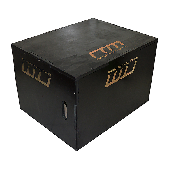 3 IN 1 Black Wood Plyo Games Plyometric Jump Box