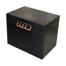 3 IN 1 Black Wood Plyo Games Plyometric Jump Box-1