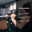20kg Olympic Barbell 700lb Rated for Powerlifting Home Gym Training-7