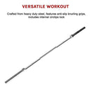 20kg Olympic Barbell 700lb Rated for Powerlifting Home Gym Training-8