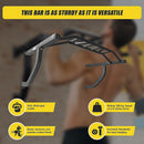 Wall Mounted Multi Grip Chin Up Bar – Heavy Duty Pull Up Station for Upper Body Training-7