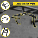 Wall Mounted Multi Grip Chin Up Bar – Heavy Duty Pull Up Station for Upper Body Training-9