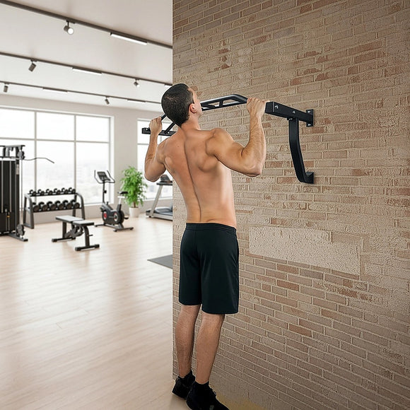 Wall Mounted Multi Grip Chin Up Bar – Heavy Duty Pull Up Station for Upper Body Training