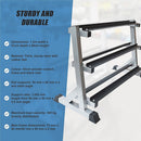 3 Tier Dumbbell Rack for Dumbbell Weights Storage-4