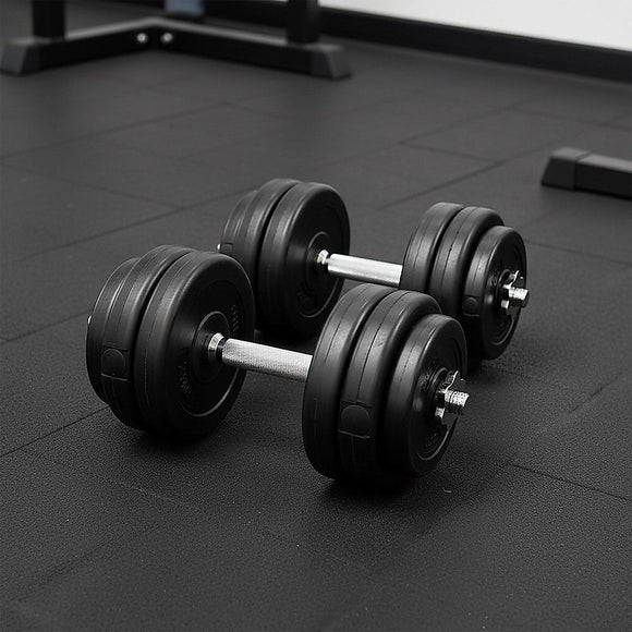 30KG Dumbbell Adjustable Weight Set