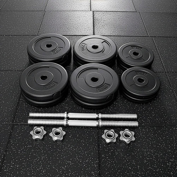 30KG Dumbbell Adjustable Weight Set