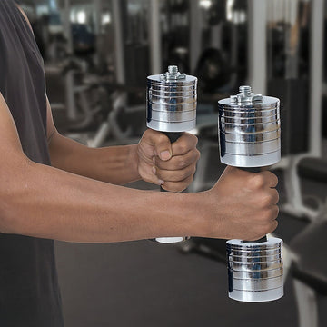 Chrome Metric Fractional Olympic Weight Plates 0.25 - 1.0kg - 0