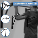 Wall Mounted Pull Up Bar – Heavy Duty Chin Up Station for Home Upper Body Training-7