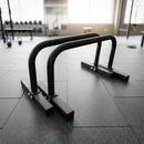 Steel Parallette Bars for Push Ups, Dips & Calisthenics Home Strength Training-3