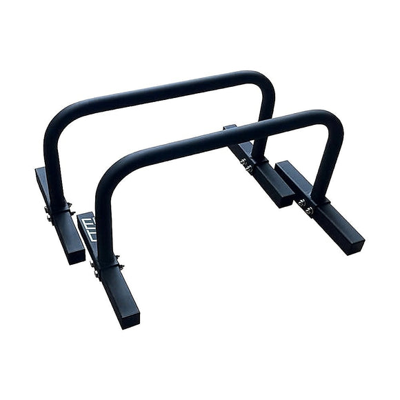 Steel Parallette Bars for Push Ups, Dips & Calisthenics Home Strength Training
