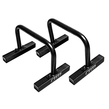 Steel Parallette Bars Push Up & Dip Workouts