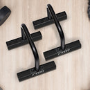Steel Parallette Bars Push Up & Dip Workouts-6
