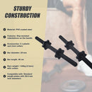 45cm - 1 Pair Dumbbell Bar 25mm Diameter - PVC Coated Dumbell Handle-9