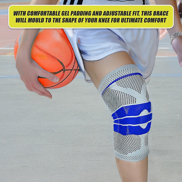 Full Knee Support Brace Knee Protector Large