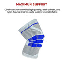 Full Knee Support Brace Knee Protector Medium-11