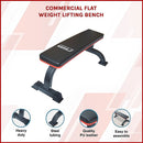 Commercial Flat Weight Lifting Bench-4