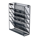 Wall Mount 6 Pocket Hanging File Sorter Organizer Folder Holder Rack Storage-1