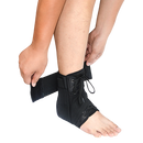 Ankle Brace – Medium Black Ankle Stabiliser with Figure-8 Straps-2
