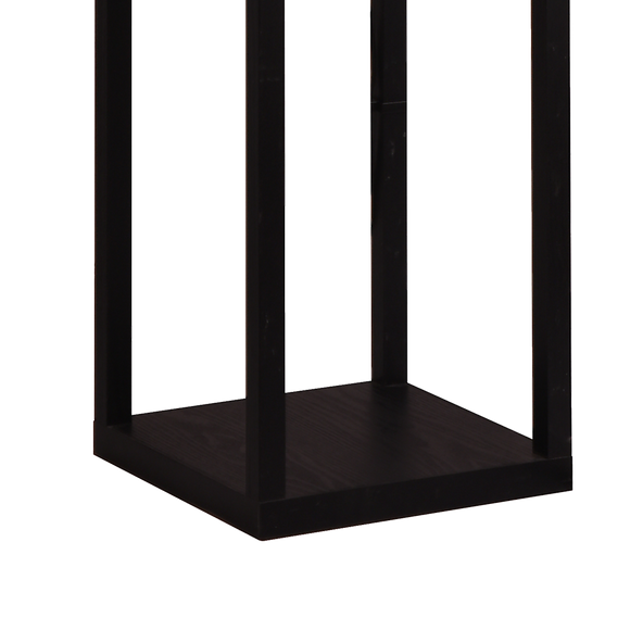 Shelf Floor Lamp - Shade Diffused Light Source with Open-Box Shelves