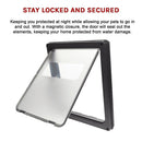 Extra Large 2 Way Lockable Cat Dog Pet Flap Door-8
