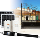 500KG 20W Solar Single Swing Auto Motor Remote Gate Opener-2
