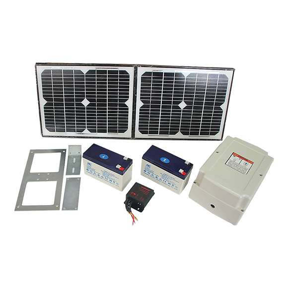 500KG 20W Solar Single Swing Auto Motor Remote Gate Opener