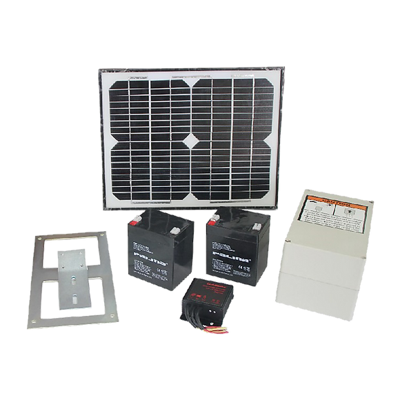 500KG 10W Solar Single Swing Auto Motor Remote Gate Opener