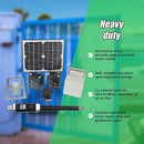 500KG 10W Solar Single Swing Auto Motor Remote Gate Opener-6