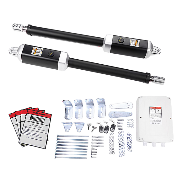 1200KG 20W Solar Double Swing Auto Motor Remote Gate Opener