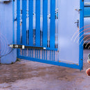 1200KG 10W Solar Double Swing Auto Motor Remote Gate Opener-11