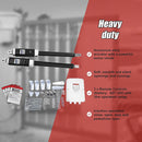1200KG 10W Solar Double Swing Auto Motor Remote Gate Opener-12