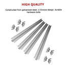 Sliding Gate Hardware Accessories Kit - 4m Track-11