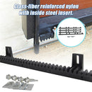 Sliding Gate Hardware Accessories Kit - 4m Gear Rack Track-8