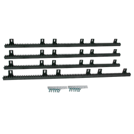 Sliding Gate Hardware Accessories Kit - 4m Gear Rack Track