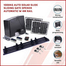 Automatic Sliding Gate Opener – 1000KG Slide Gate Opener with 20w Solar Kit-2