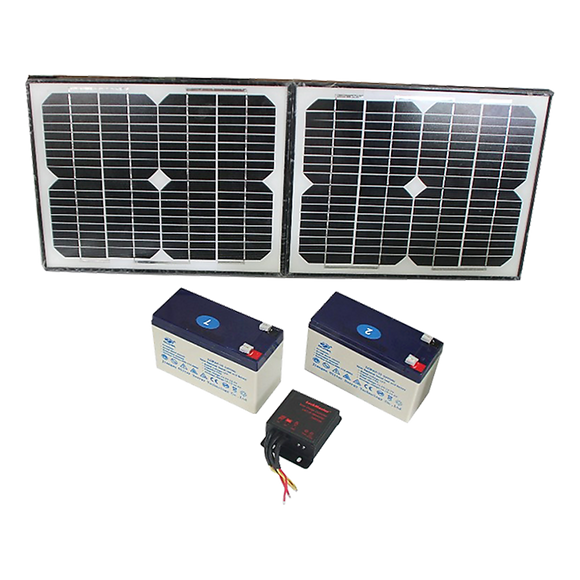Automatic Sliding Gate Opener – 1000KG Slide Gate Opener with 20w Solar Kit