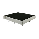 Palermo King Single Ensemble Bed Base Platinum Light Grey Linen Fabric-1