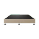 Palermo King Ensemble Bed Base Platinum Natural Sand Linen Fabric-5