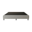 Palermo King Ensemble Bed Base Platinum Light Grey Linen Fabric-4
