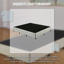 Palermo King Ensemble Bed Base Platinum Light Grey Linen Fabric-9