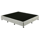 Palermo King Ensemble Bed Base Platinum Light Grey Linen Fabric-1