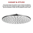 300mm Brass Shower Head Round Chrome Showerhead-8